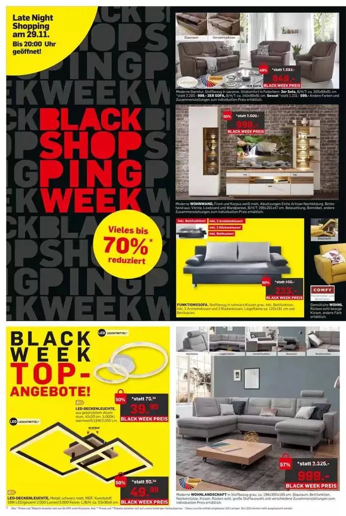 Möbel Ludwig katalog von 25. November bis 30. November 2025 - Flugblätt seite 2