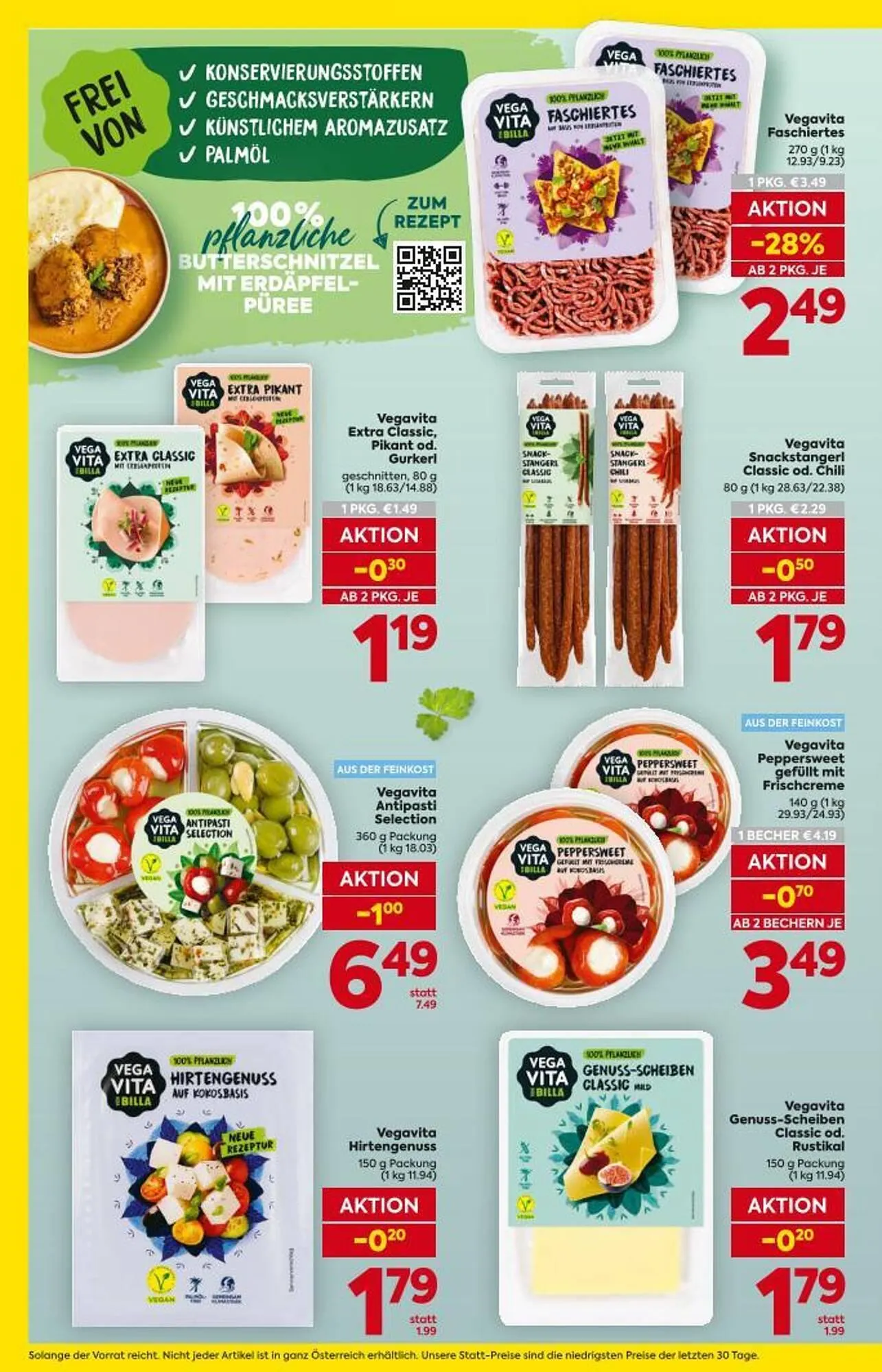 Billa Corso Flugblatt von 15. Jänner bis 21. Jänner 2026 - Flugblätt seite  4