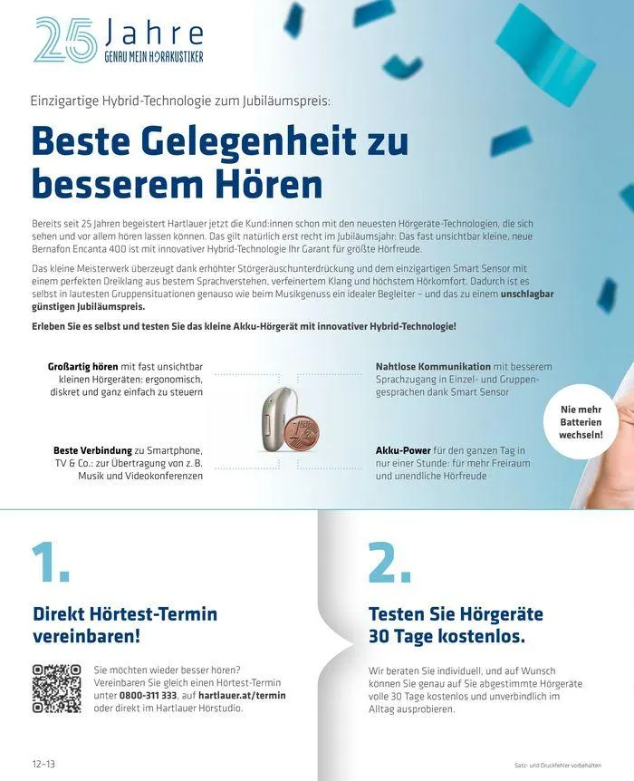 Hartlauer Optik von 30. Mai bis 31. Mai 2024 - Flugblätt seite 12