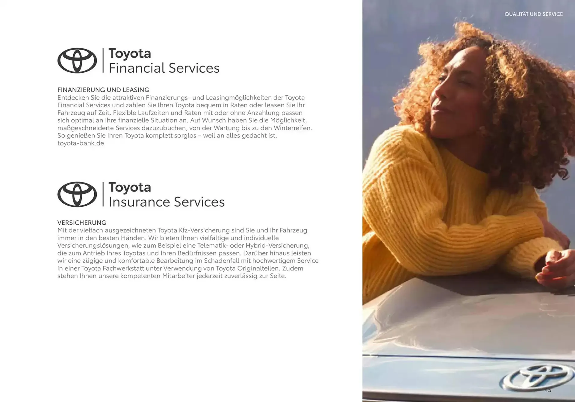Toyota Flugblatt von 26. Februar bis 26. Februar 2026 - Flugblätt seite  45
