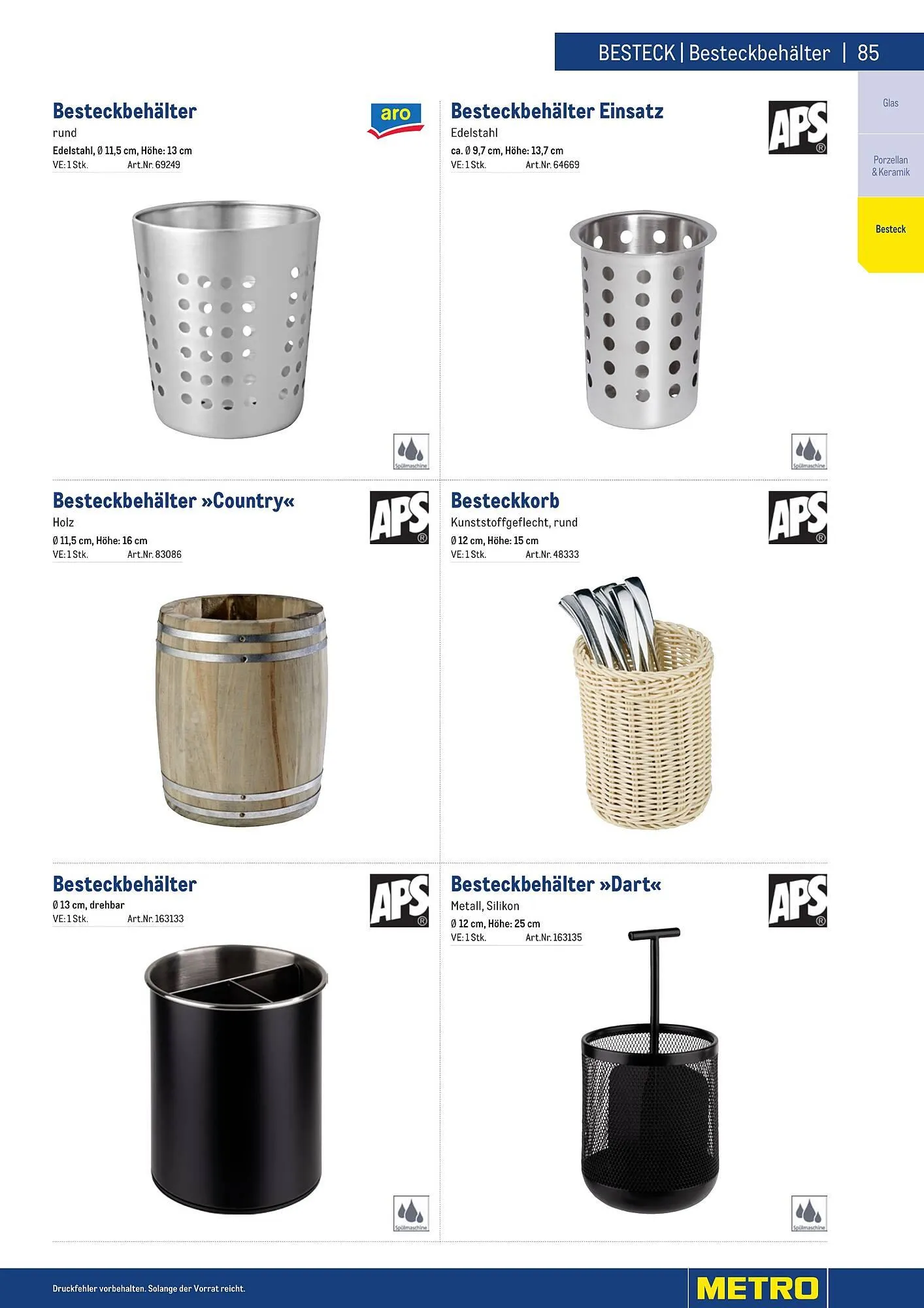Metro Flugblatt von 25. März bis 31. Dezember 2026 - Flugblätt seite 85