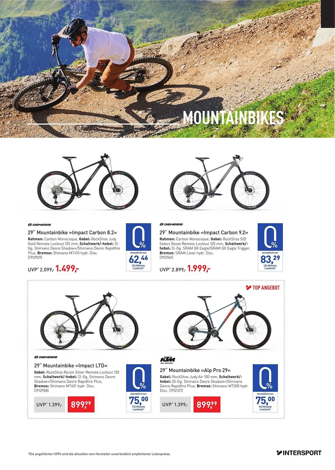 Intersport Flugblatt von 8. April bis 24. April 2024 - Flugblätt seite  17