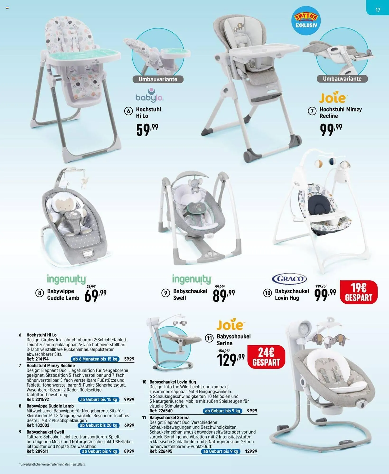 Smyths Toys Flugblatt von 25. September bis 13. Dezember 2024 - Flugblätt seite 17