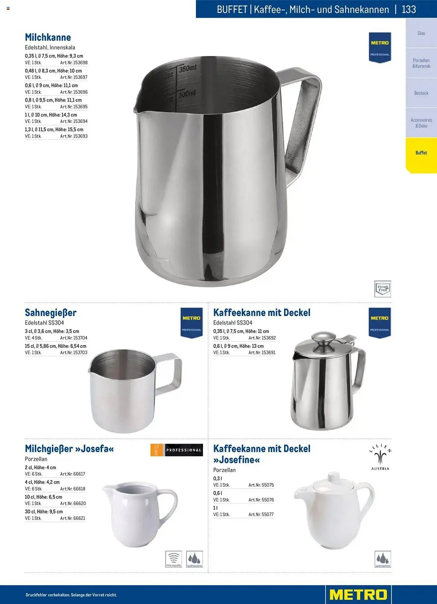 Metro Flugblatt von 2. Dezember bis 31. Dezember 2025 - Flugblätt seite  133