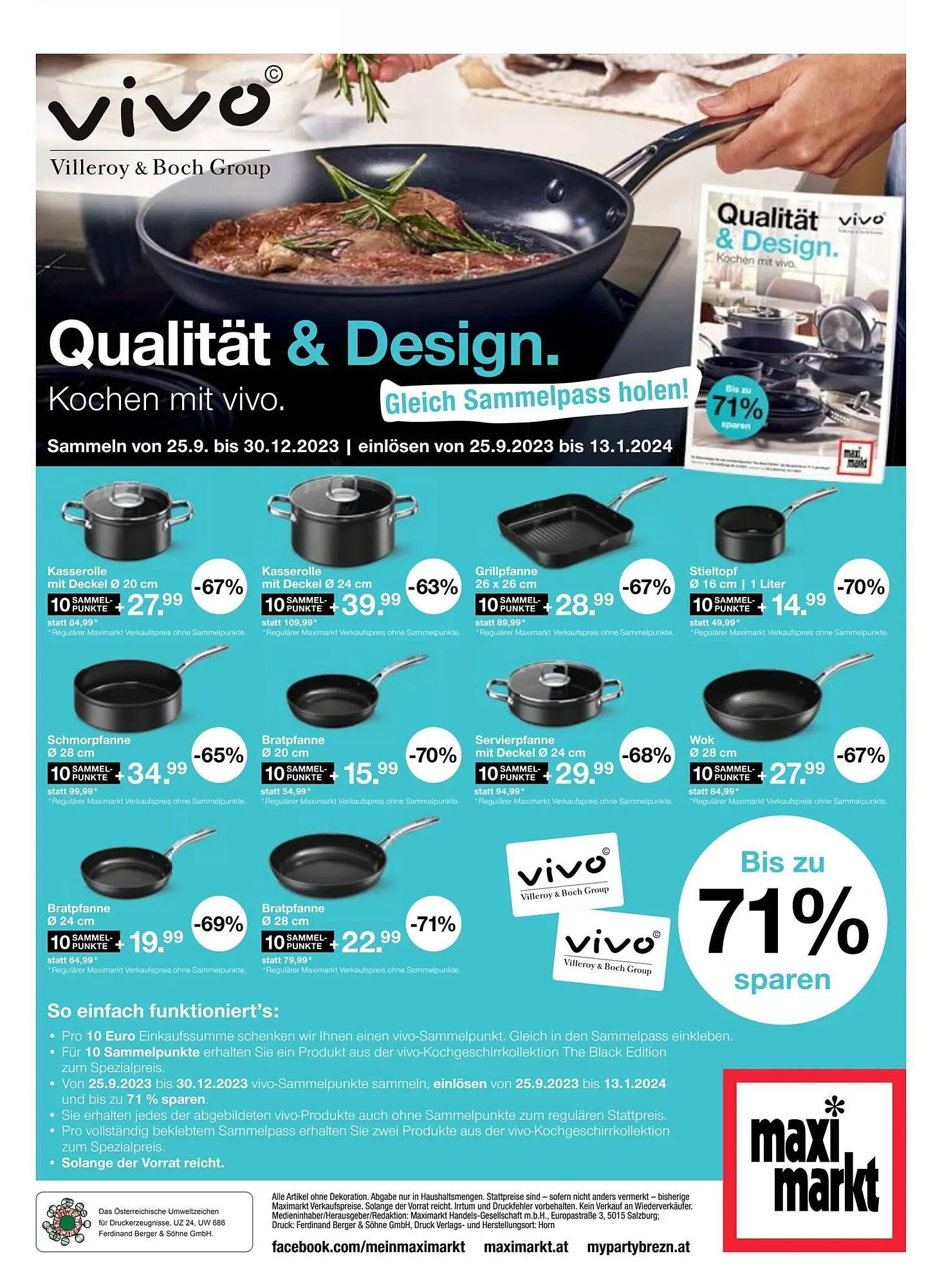 Maximarkt Flugblatt von 25. September bis 30. September 2023 - Flugblätt seite 16