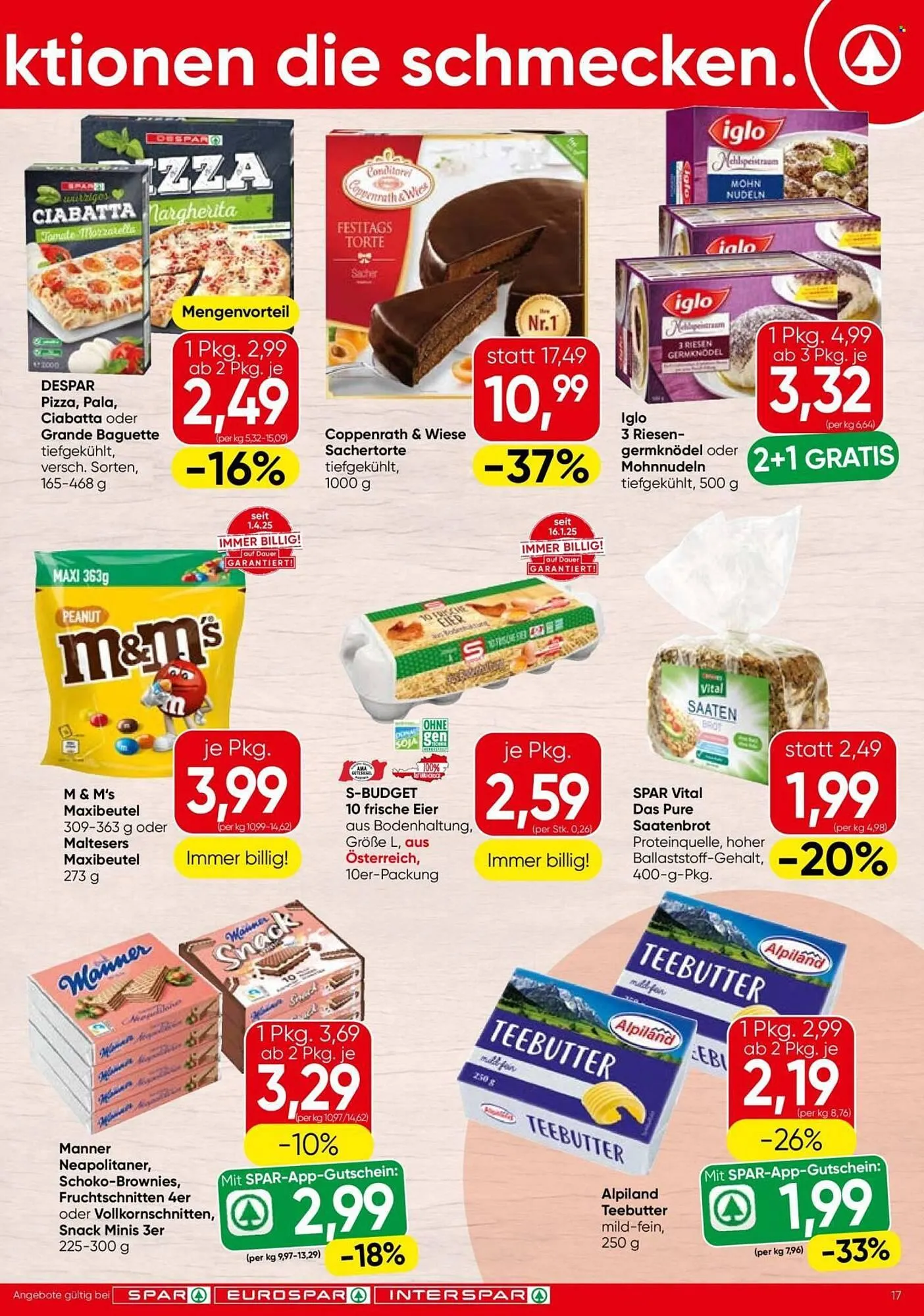 Eurospar Flugblatt von 23. Oktober bis 5. November 2025 - Flugblätt seite  17