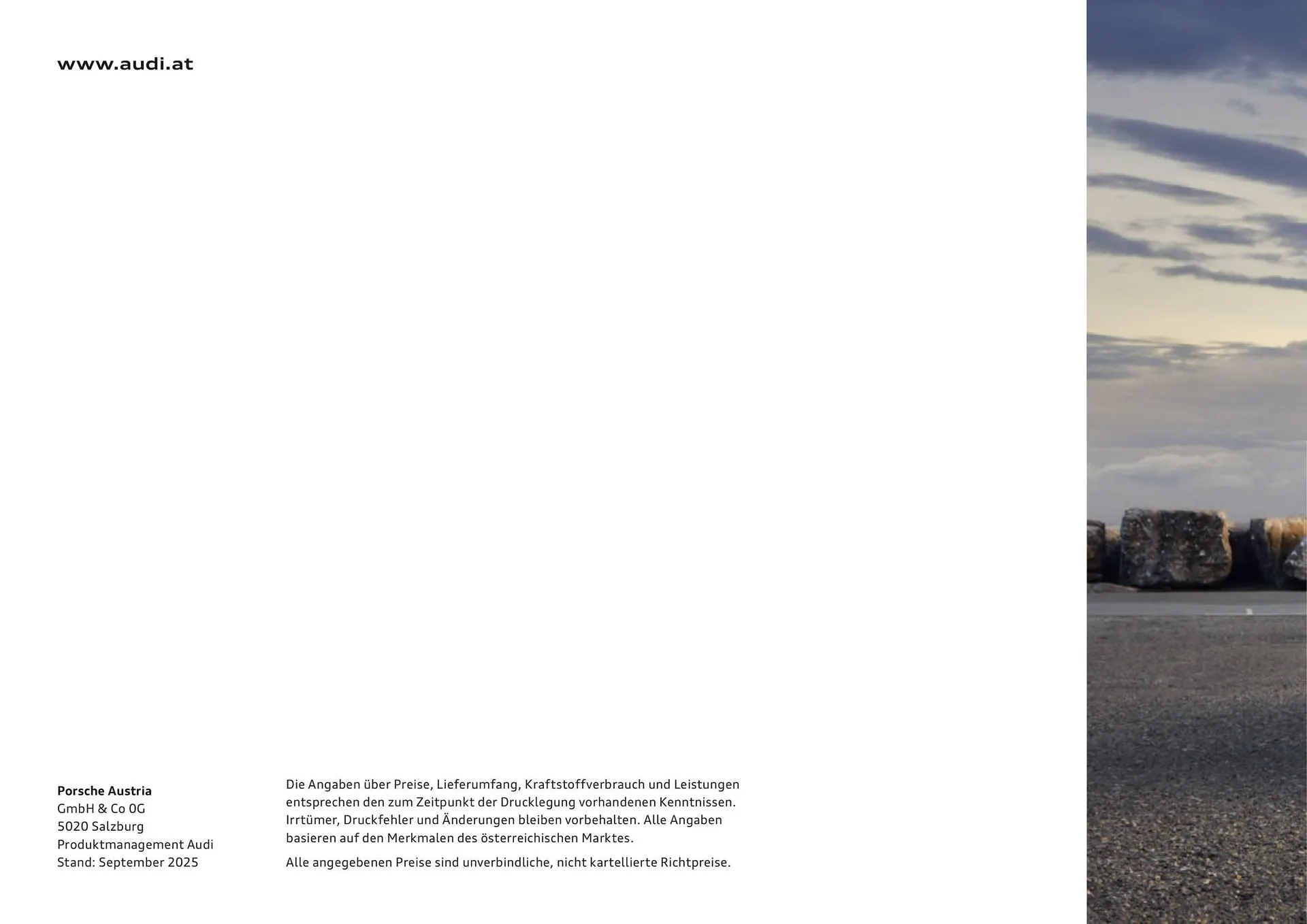 Audi Flugblatt von 20. November bis 22. Juli 2026 - Flugblätt seite 112