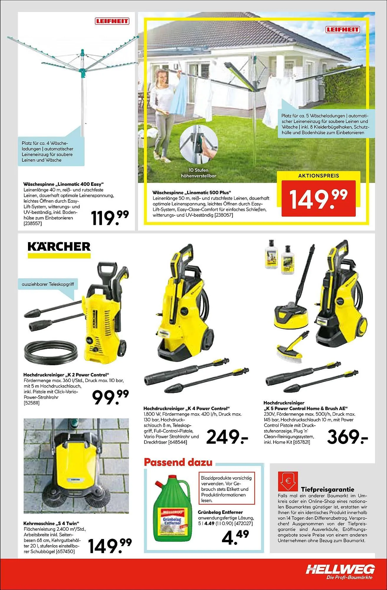 Hellweg Flugblatt von 16. Mai bis 28. Mai 2024 - Flugblätt seite  17