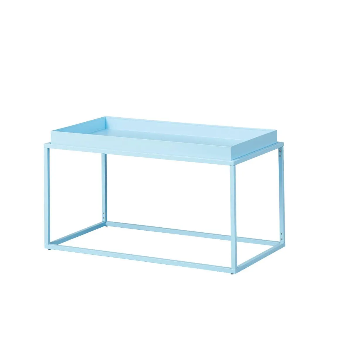 Inter Link Couchtisch Club NY candy blue 80 x 45 x 45 cm