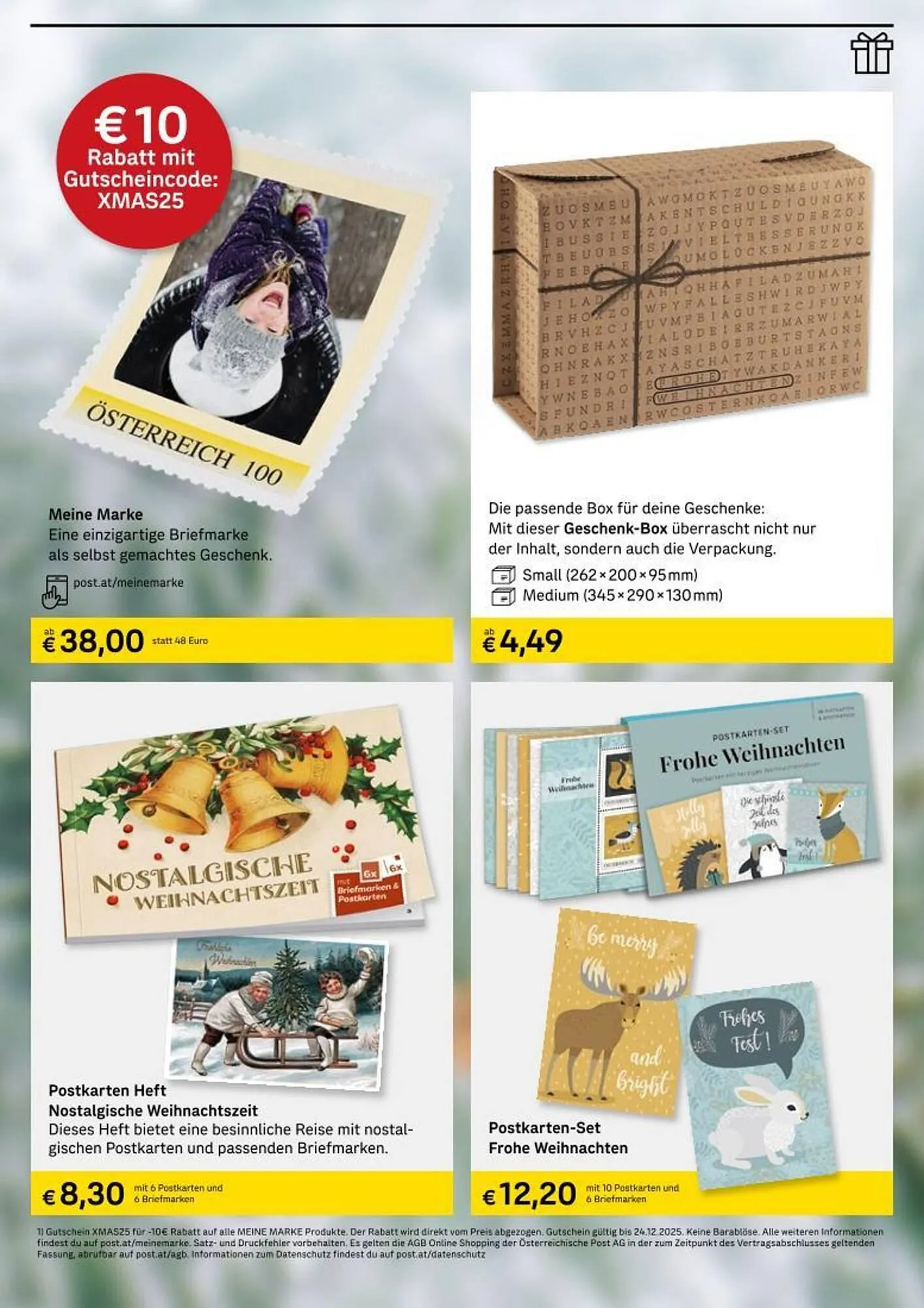 Post Flugblatt von 24. November bis 24. Dezember 2025 - Flugblätt seite  3