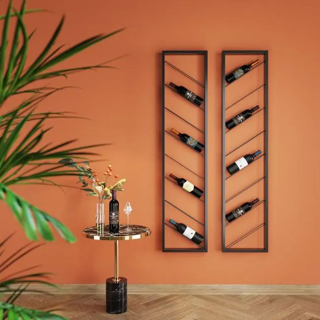 Hängeweinregal Bistro Uno 36x160cm