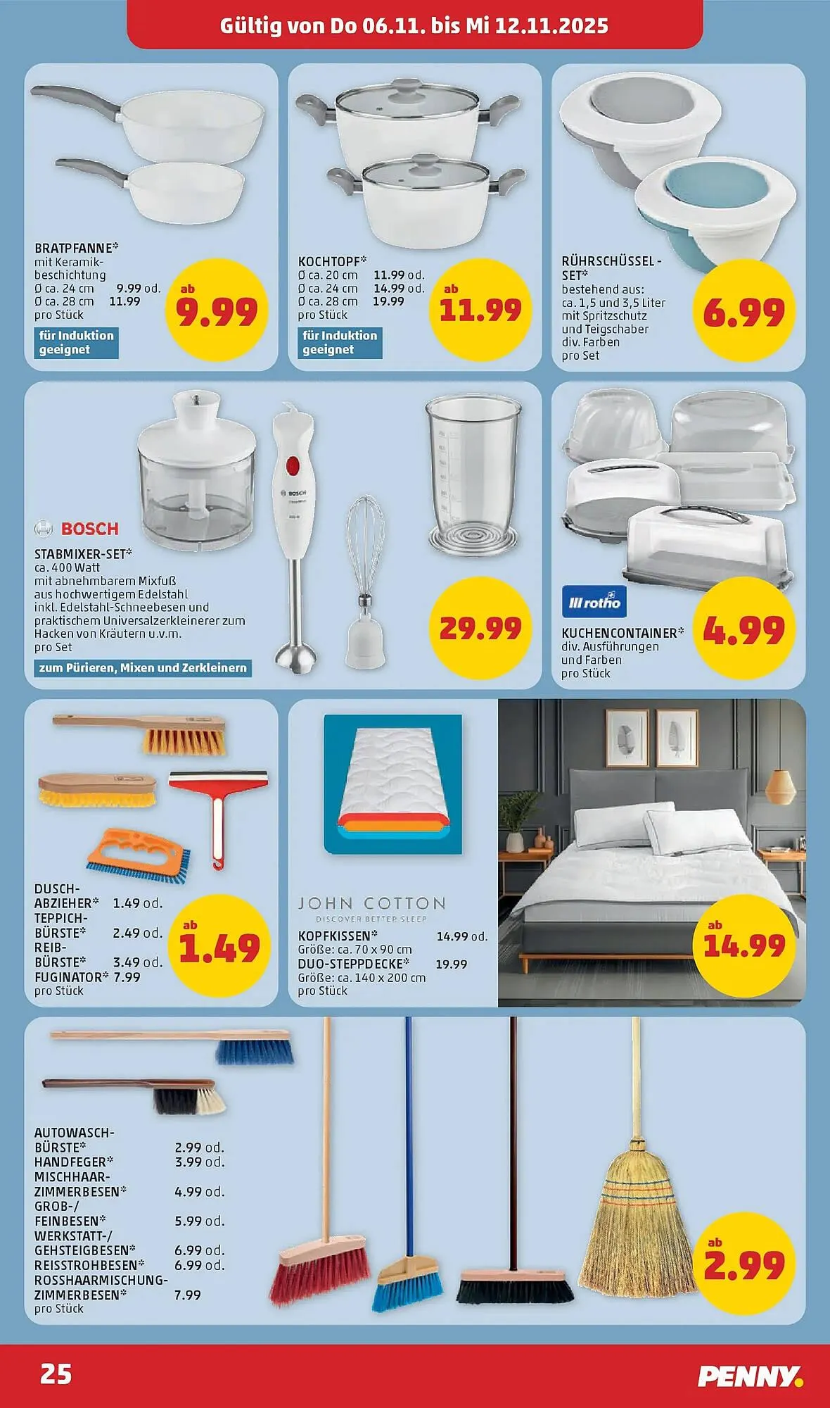 PENNY Flugblatt von 6. November bis 12. November 2025 - Flugblätt seite 25