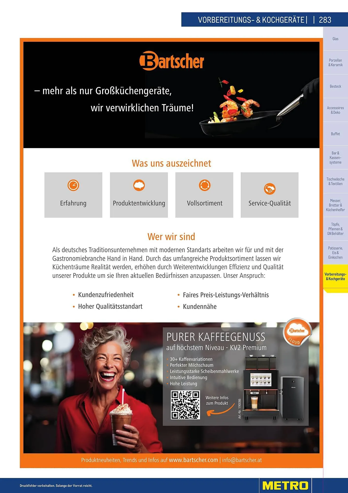 Metro Flugblatt von 25. März bis 31. Dezember 2026 - Flugblätt seite  283