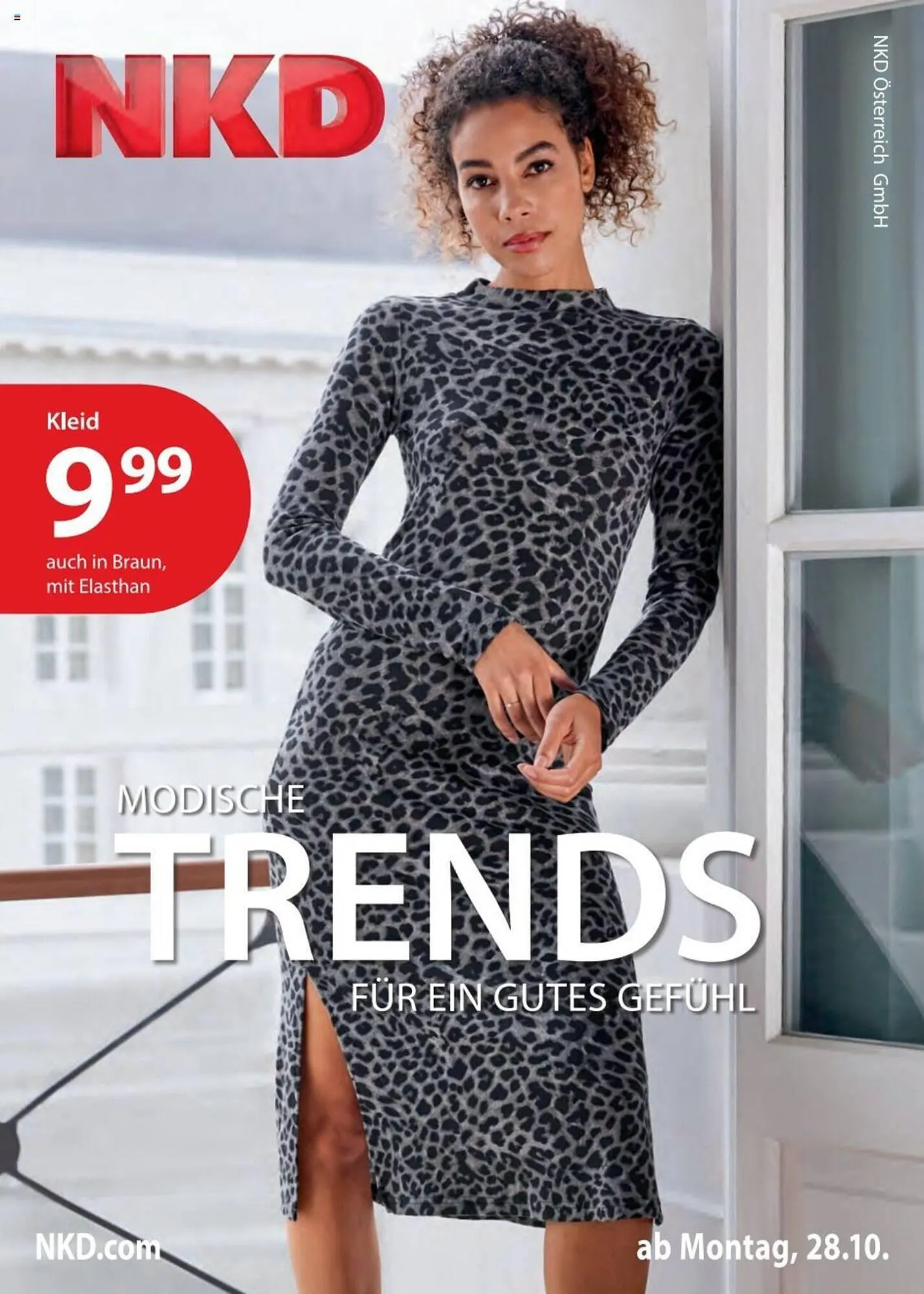 NKD Flugblatt von 28. Oktober bis 4. November 2024 - Flugblätt seite 1