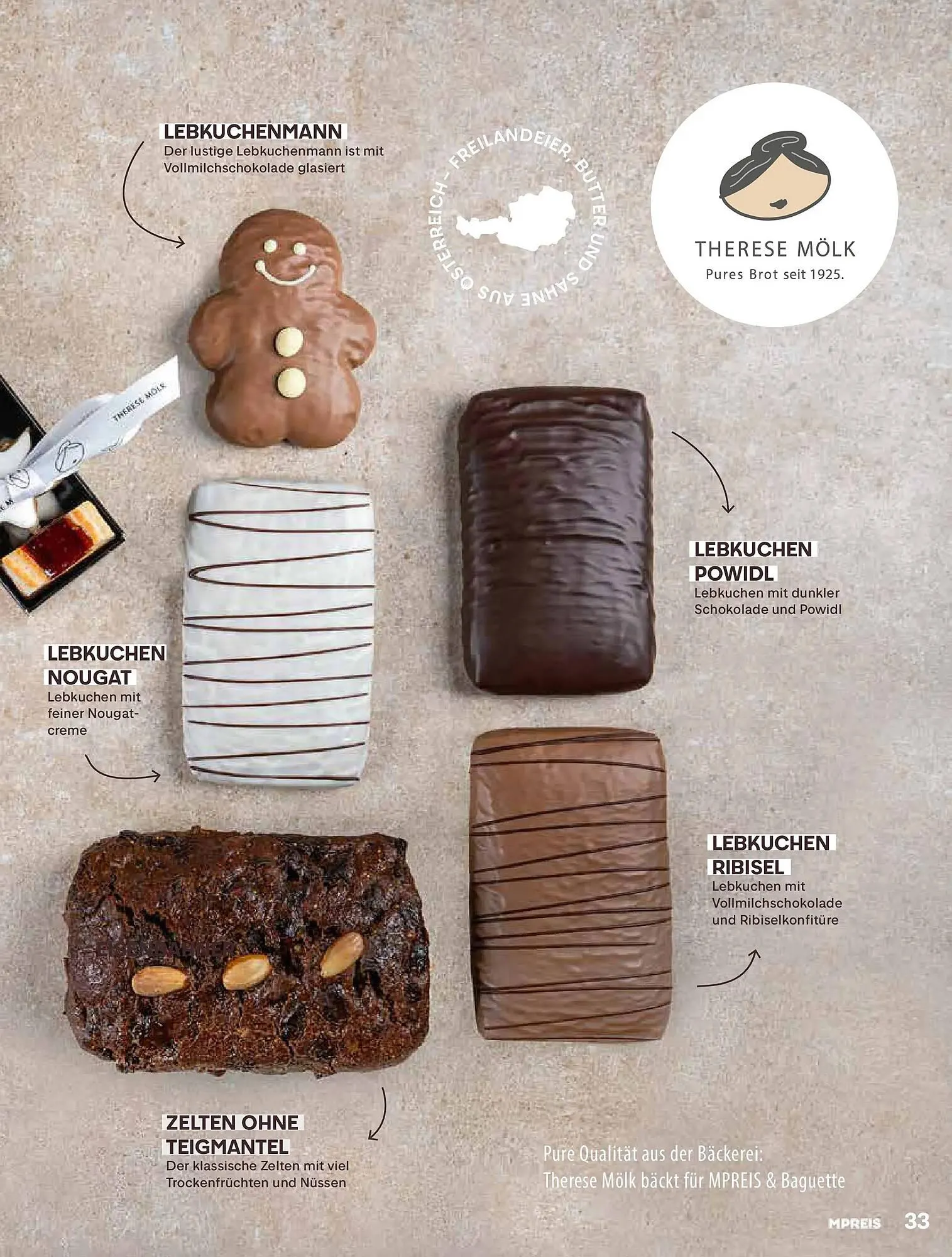 MPreis Flugblatt von 24. November bis 14. Dezember 2025 - Flugblätt seite  33