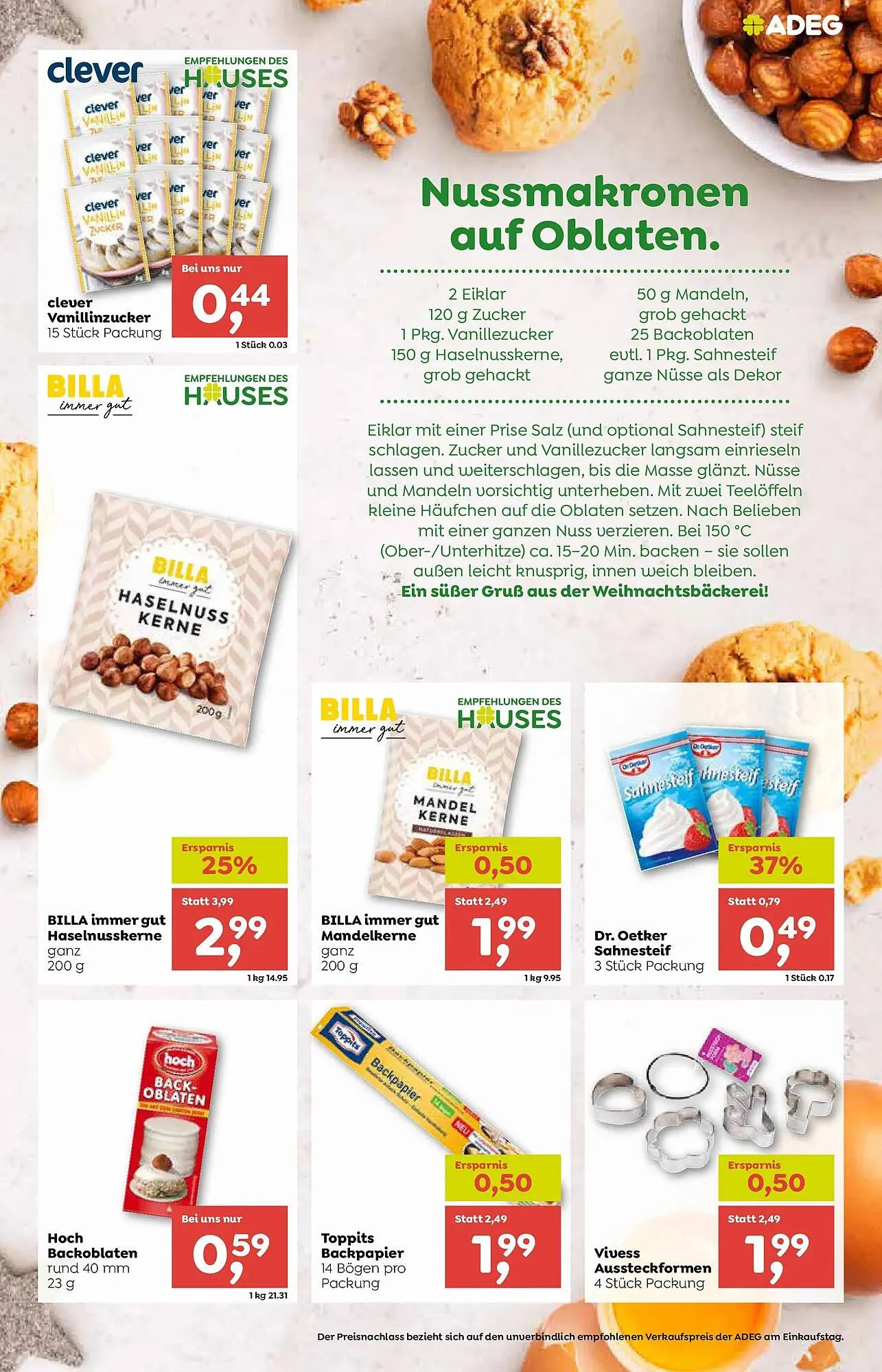 ADEG Flugblatt von 27. November bis 10. Dezember 2025 - Flugblätt seite  3