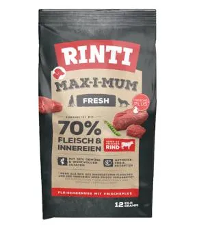 RINTI MAX-I-MUM mit Rind für Hunde 12 kg