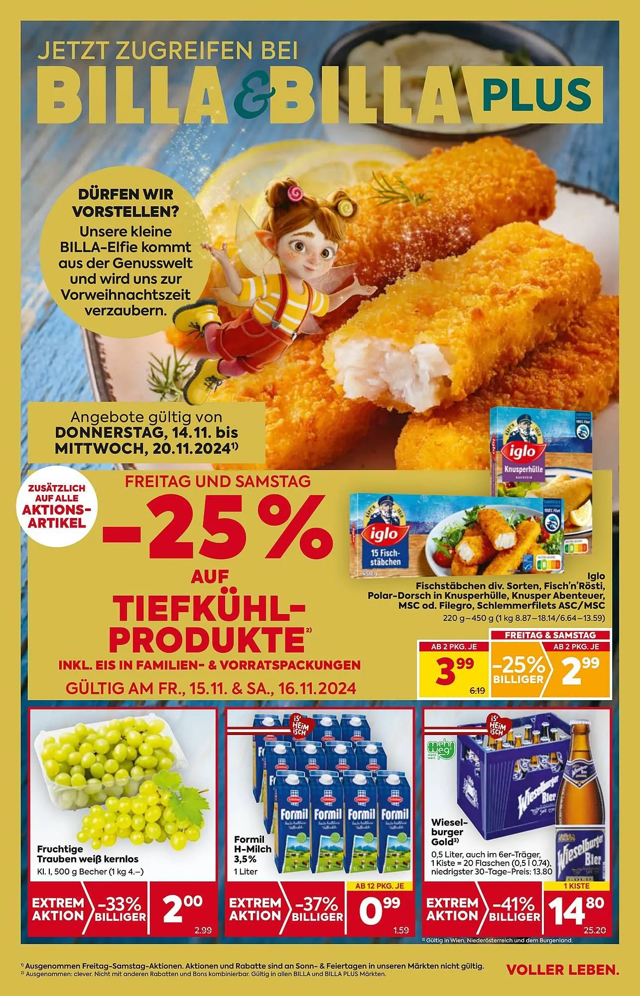 Billa Corso Flugblatt - 1