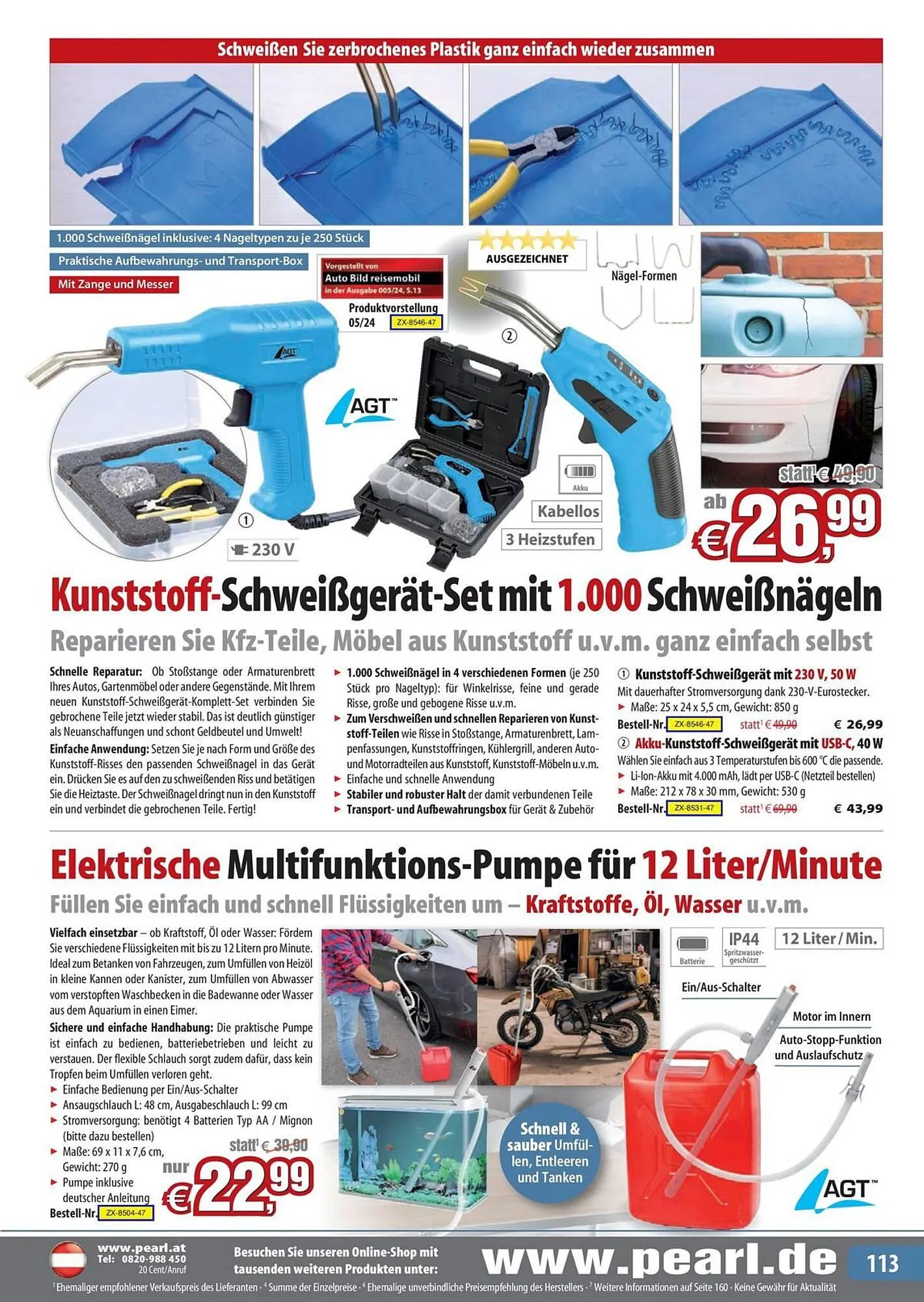 Pearl Flugblatt von 31. August bis 28. September 2024 - Flugblätt seite  113