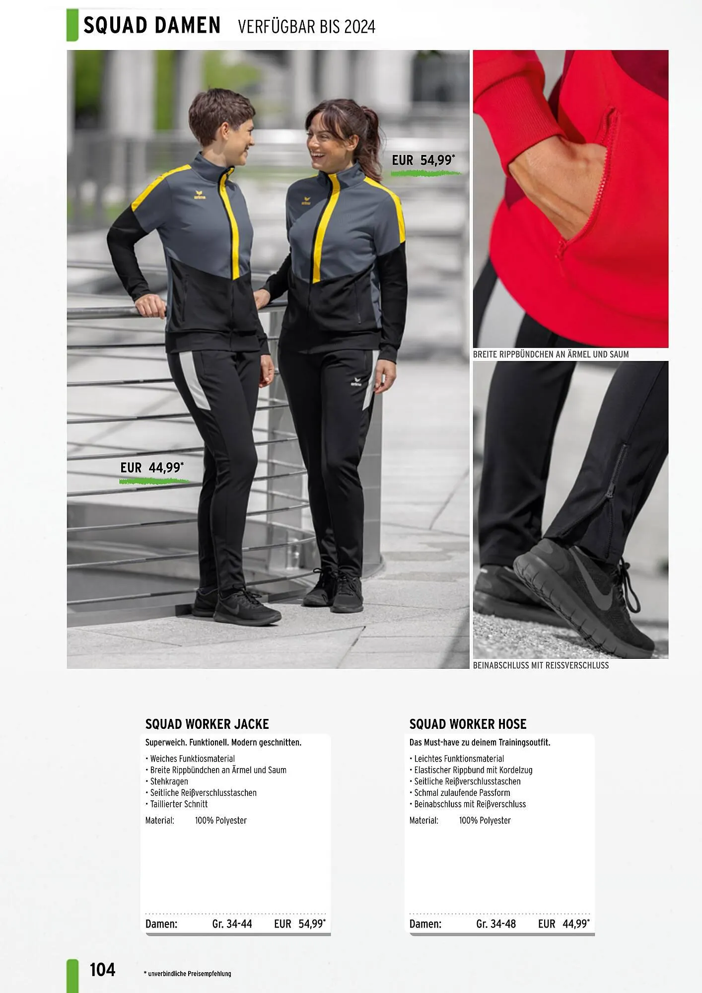 ERIMA Flugblatt von 2. Jänner bis 31. Dezember 2024 - Flugblätt seite  104