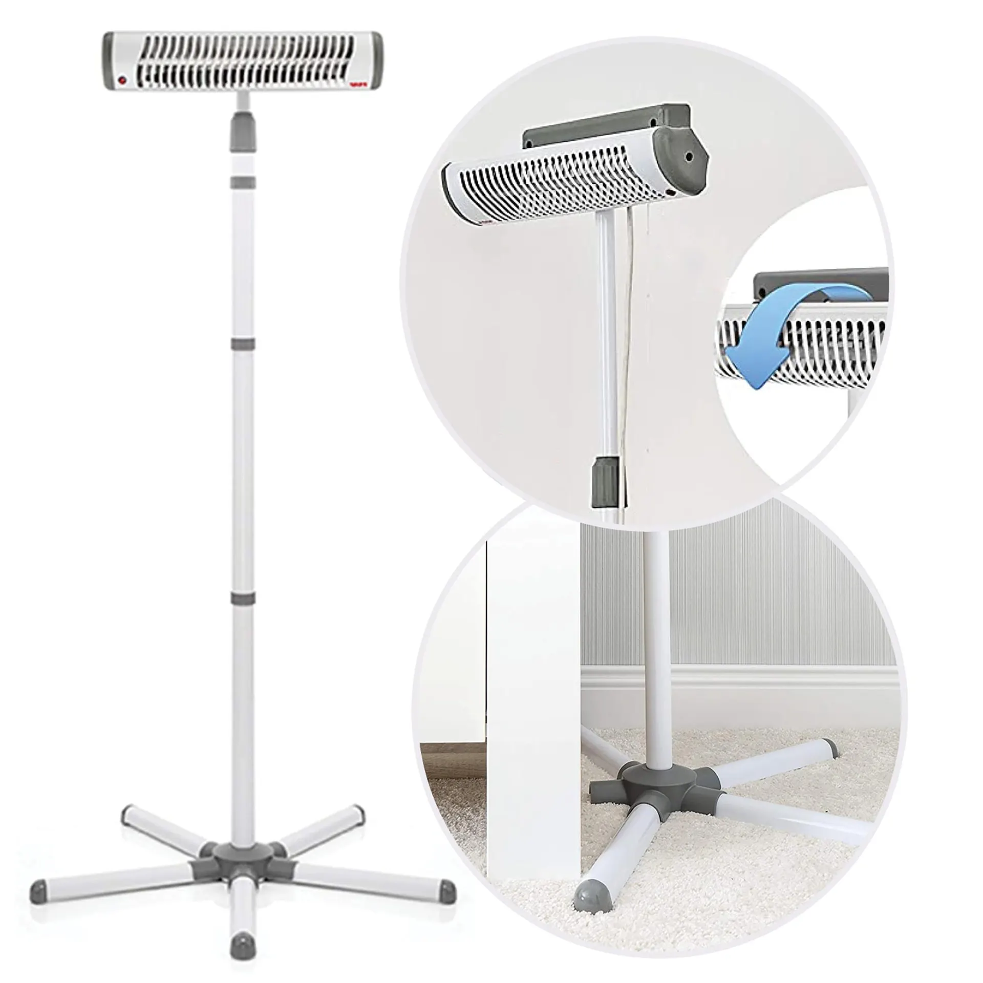 Standfuß-Heizstrahler EasyHeat Flex