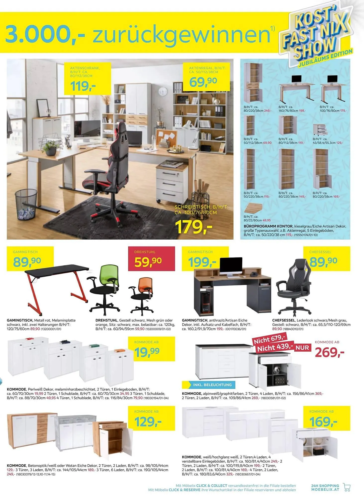 Möbelix Flugblatt von 30. September bis 9. Oktober 2024 - Flugblätt seite 17