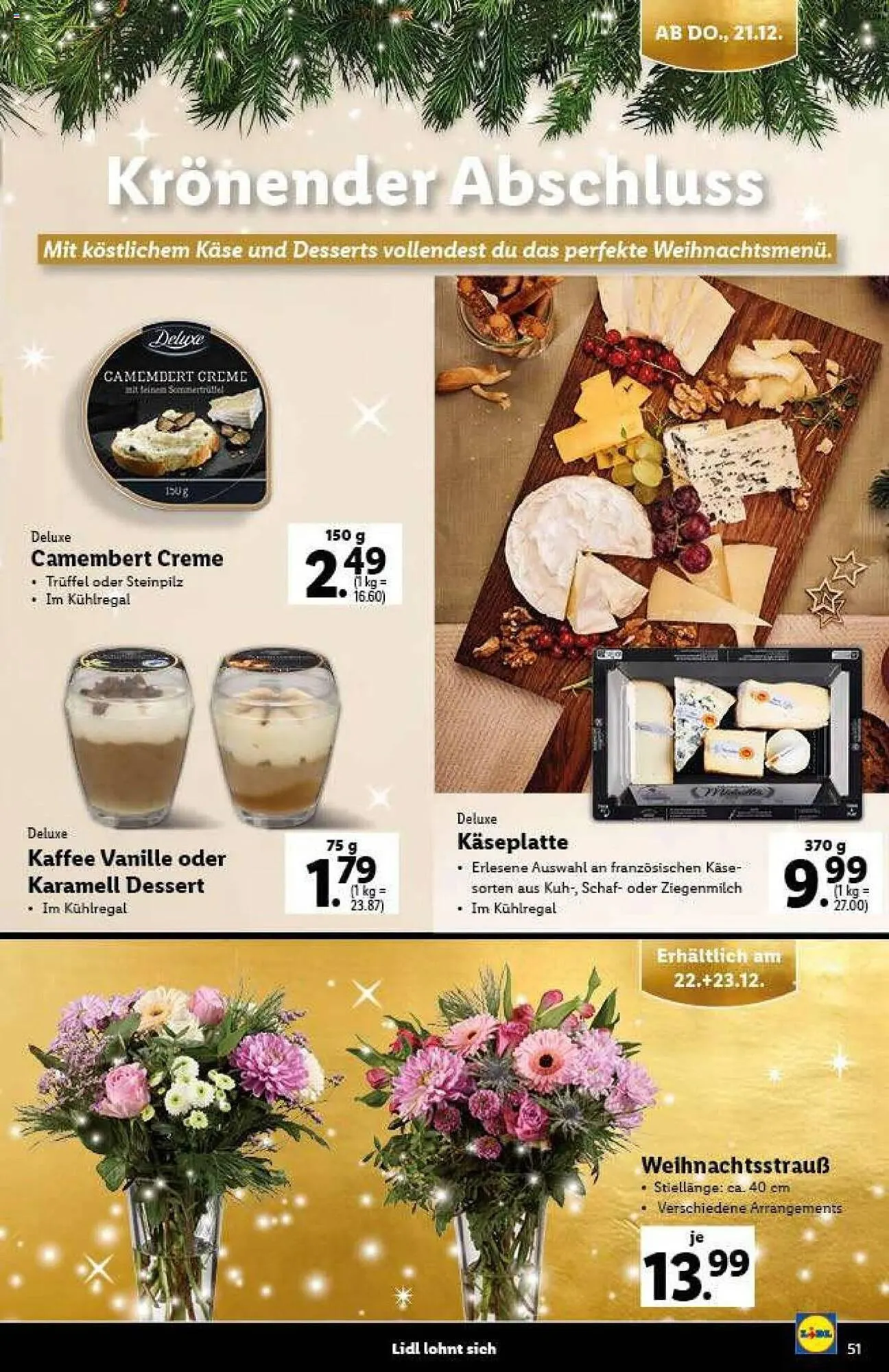 Lidl Flugblatt von 9. November bis 21. Dezember 2023 - Flugblätt seite 51