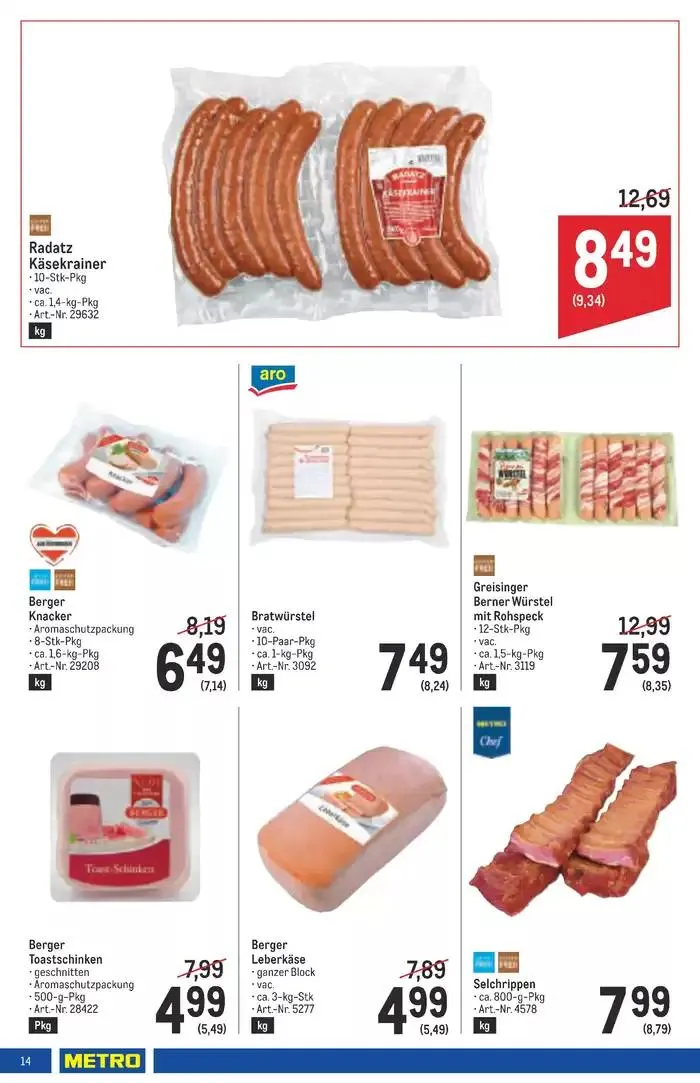 Top-Angebote für Sparfüchse von 8. Jänner bis 22. Jänner 2025 - Flugblätt seite 14