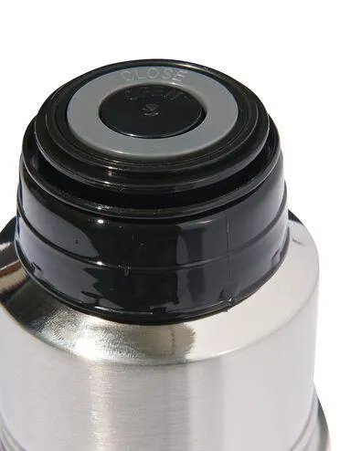 isoleerfles 500ml rvs zwart