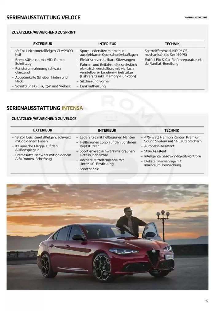 Alfa Romeo Giulia von 20. Februar bis 20. Februar 2026 - Flugblätt seite  10