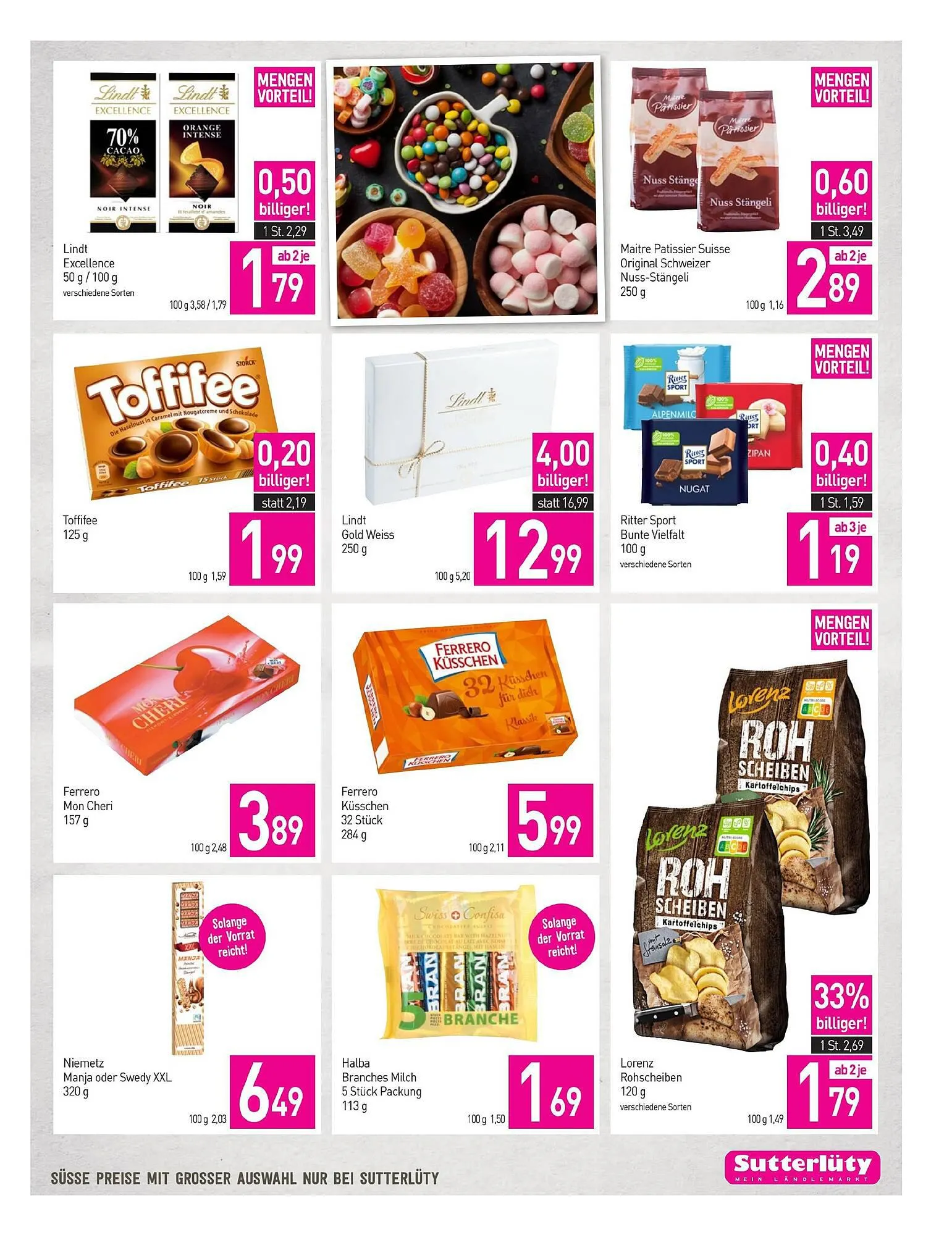 Sutterlüty Flugblatt von 30. November bis 5. Dezember 2023 - Flugblätt seite 17