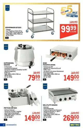 METRO Flugblatt -Profi von 19. März bis 1. April 2026 - Flugblätt seite 52