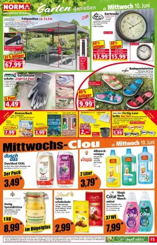 Norma Flugblatt von 8. Juni bis 14. Juni 2026 - Flugblätt seite  15