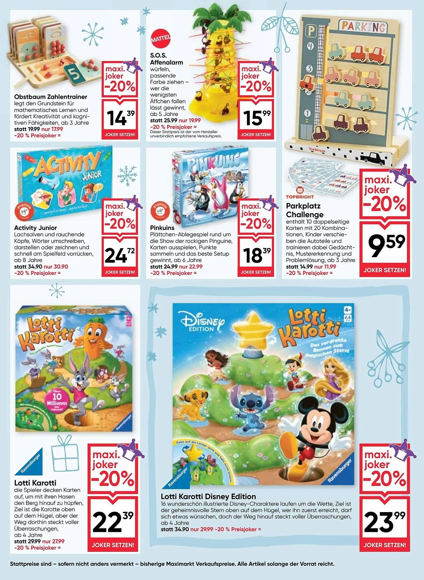 Maximarkt Flugblatt von 30. Oktober bis 24. Dezember 2025 - Flugblätt seite  46