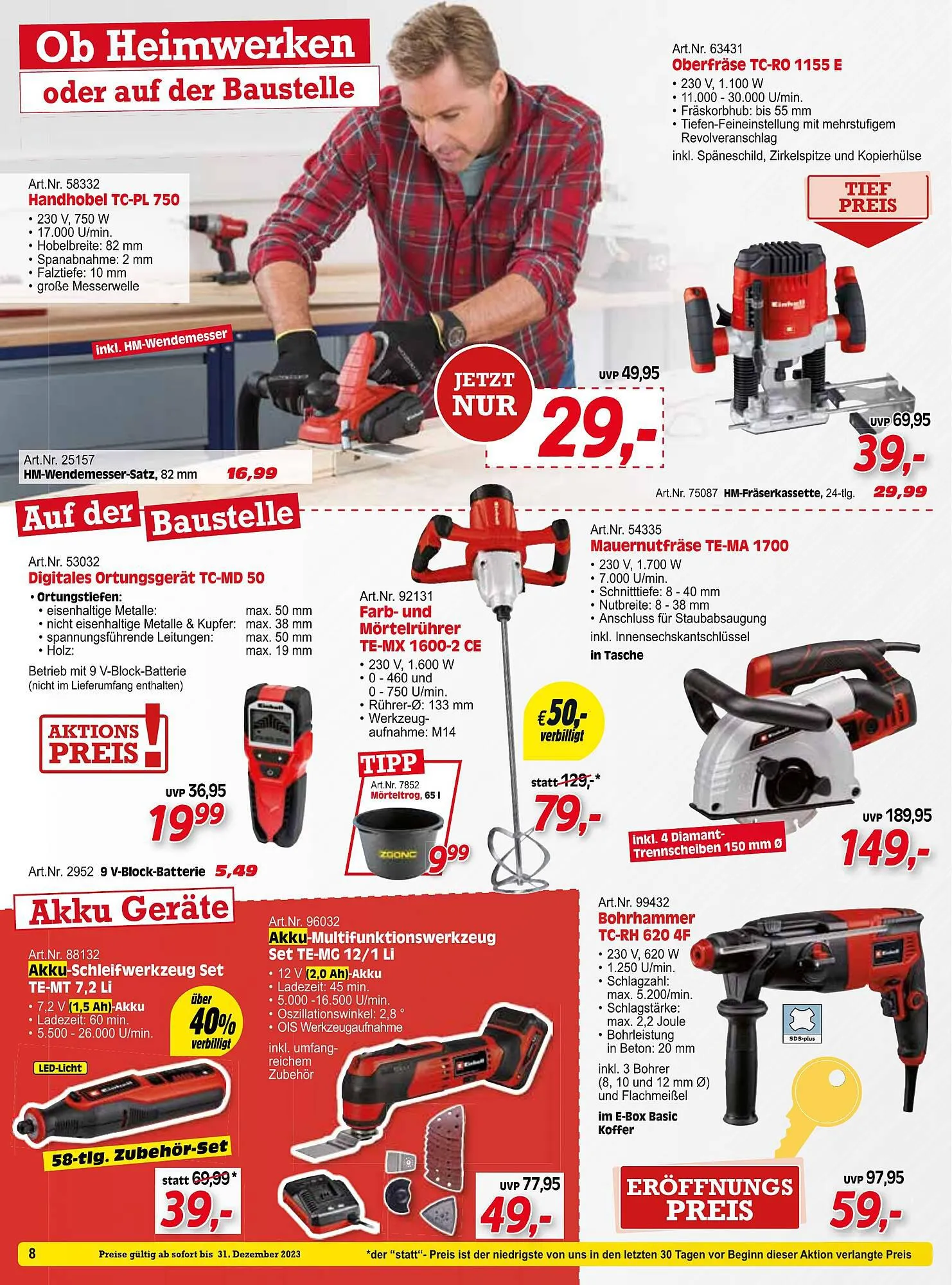 Zgonc Flugblatt von 1. Dezember bis 31. Dezember 2023 - Flugblätt seite 8