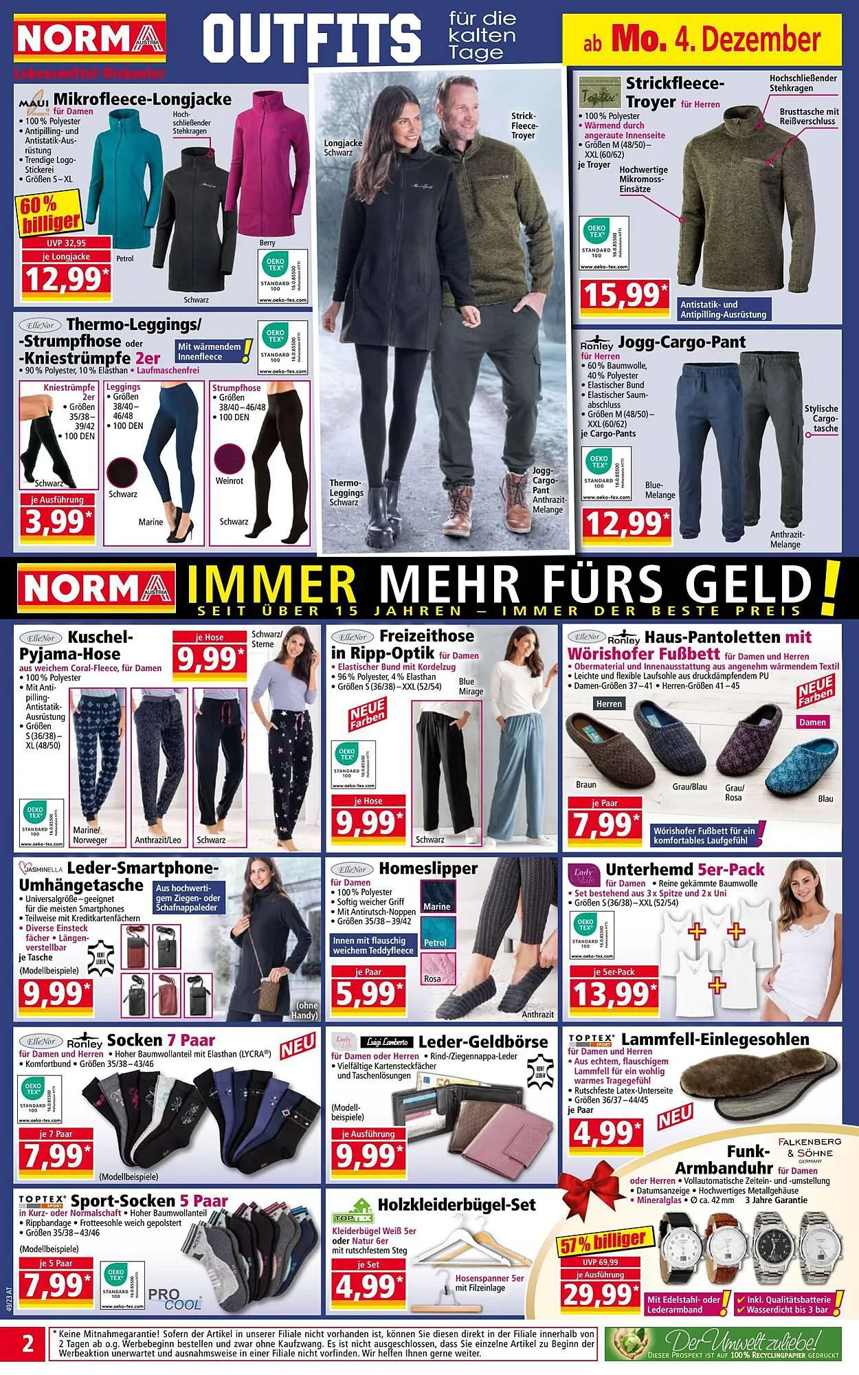 Norma Flugblatt von 3. Dezember bis 9. Dezember 2023 - Flugblätt seite  2