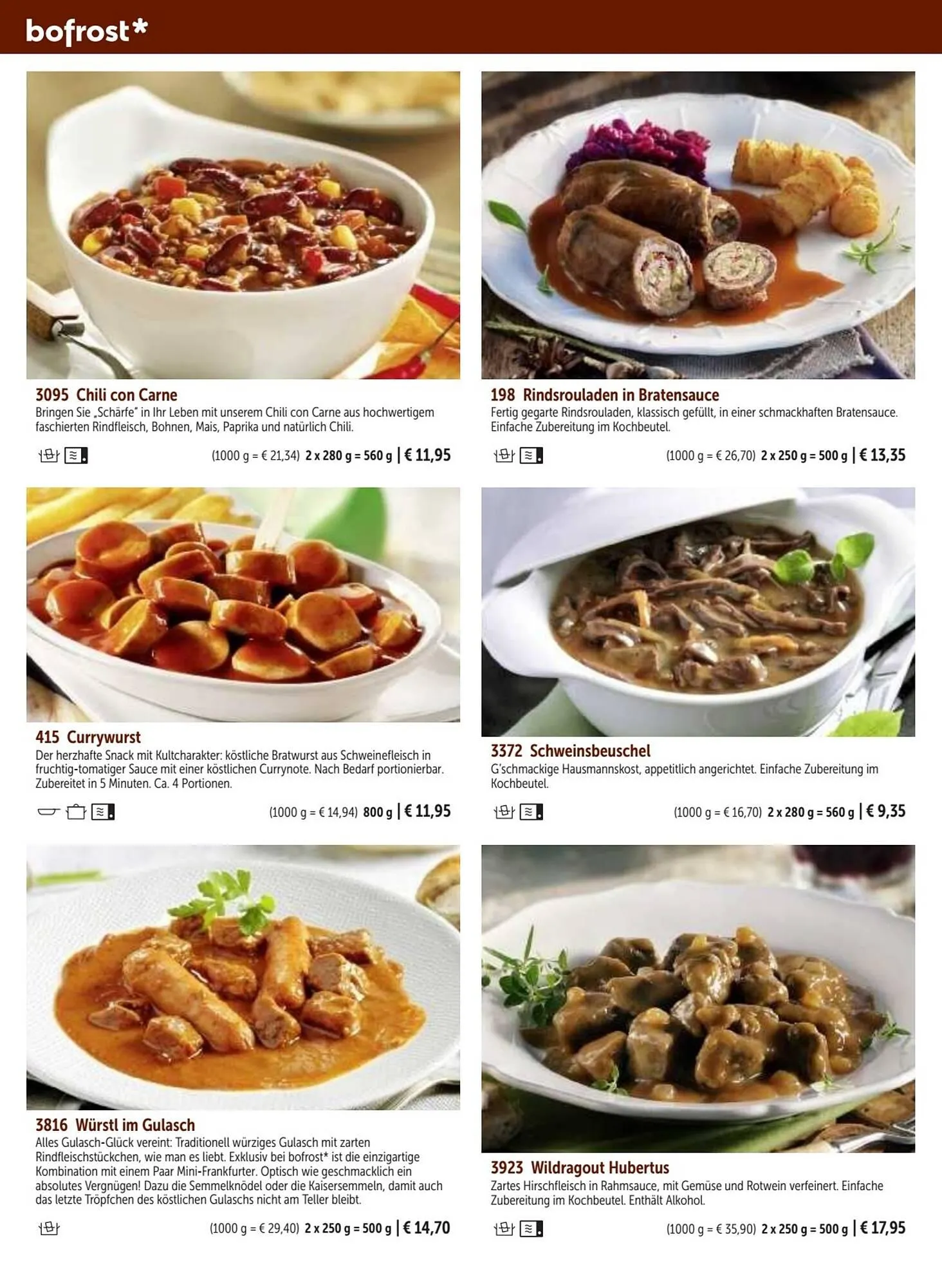 Bofrost Flugblatt von 1. März bis 31. August 2023 - Flugblätt seite  78