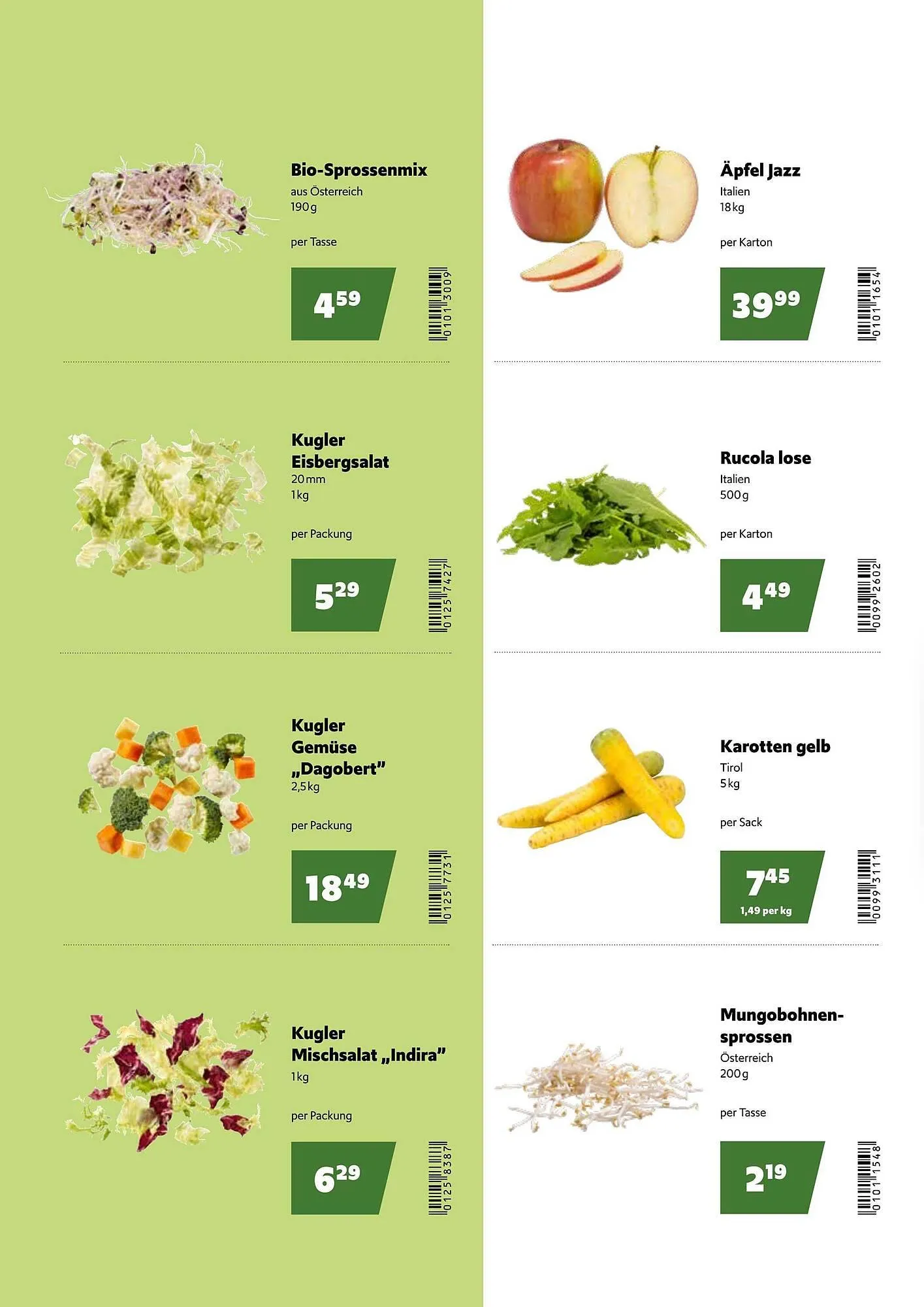 Eurogast Grissemann Flugblatt von 23. März bis 4. April 2026 - Flugblätt seite  2