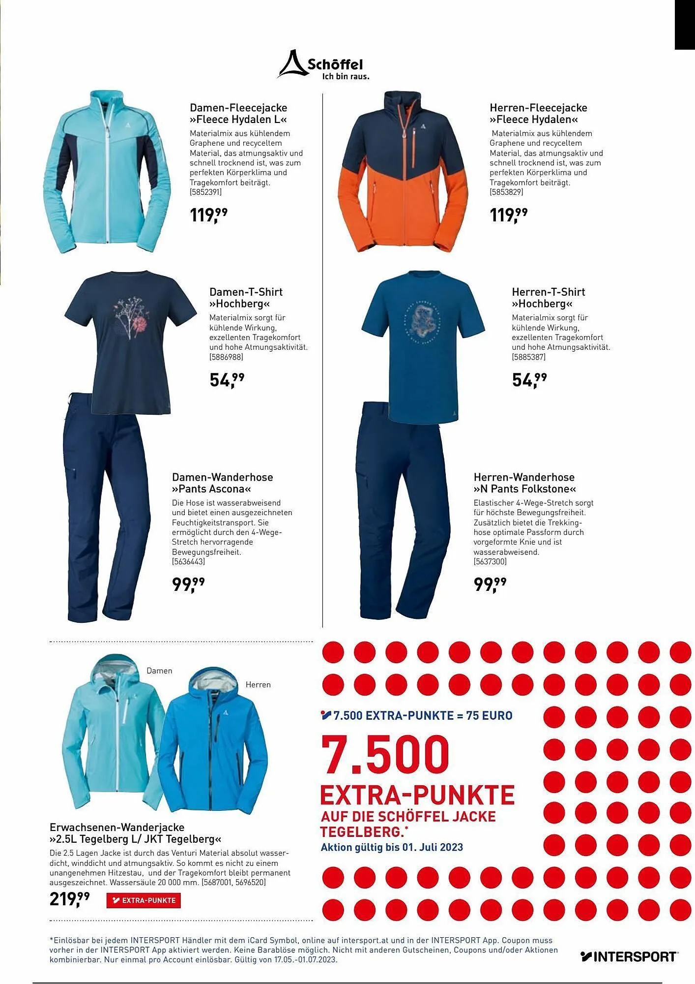 Intersport Flugblatt von 17. Juli bis 31. Dezember 2023 - Flugblätt seite 9