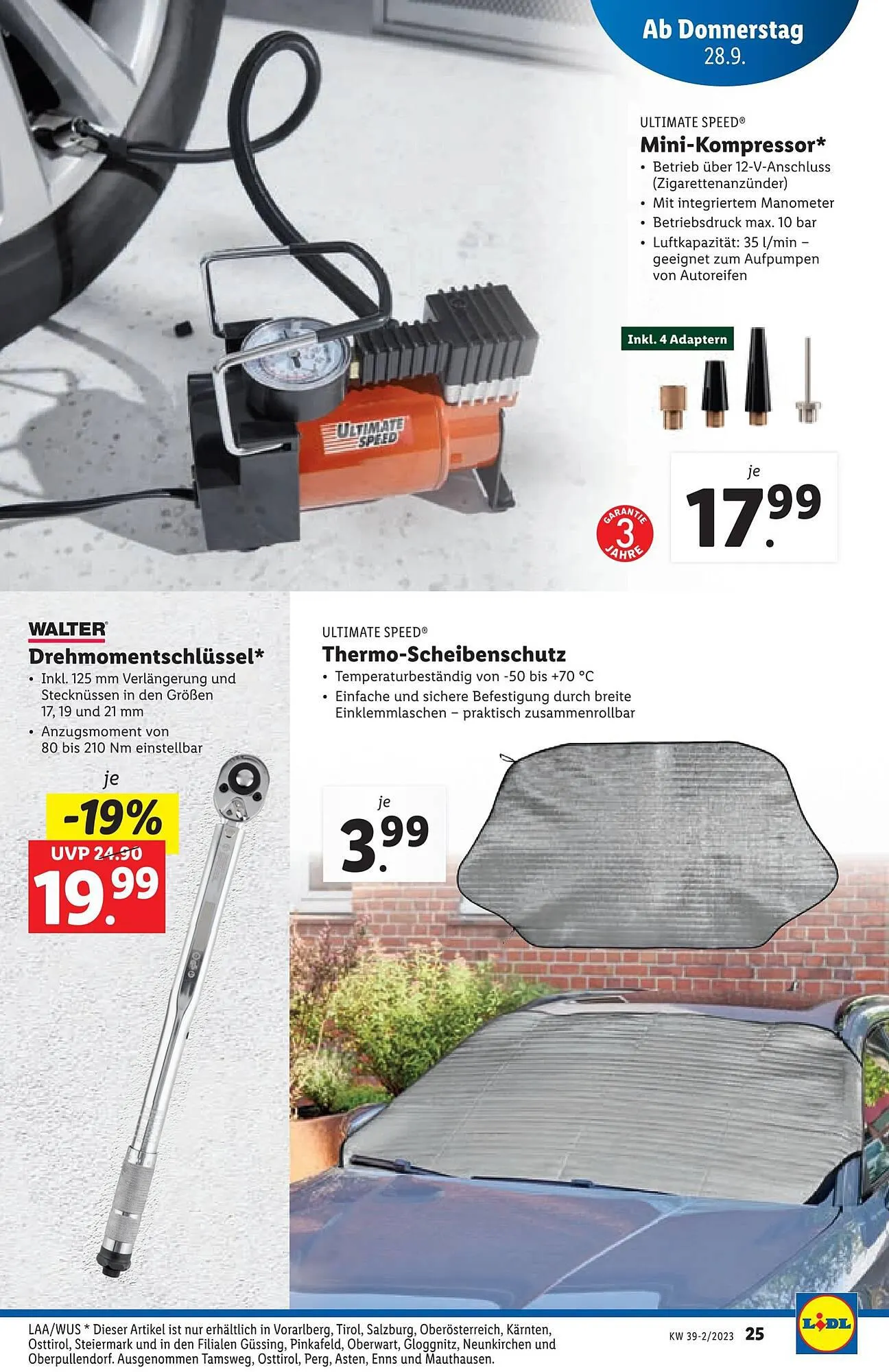 Lidl Flugblatt von 27. September bis 4. Oktober 2023 - Flugblätt seite 25