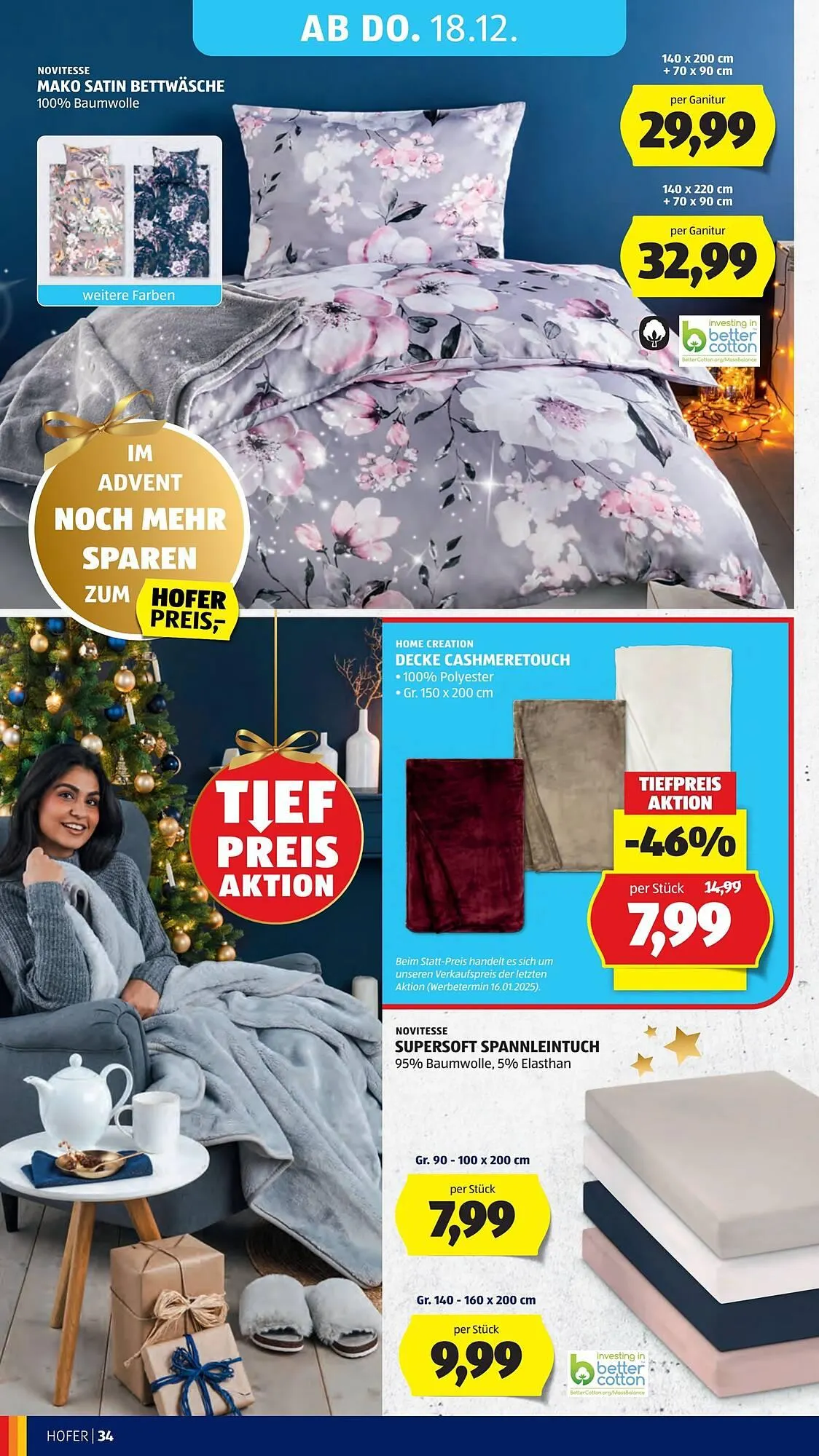 Hofer Flugblatt von 12. Dezember bis 18. Dezember 2025 - Flugblätt seite  46