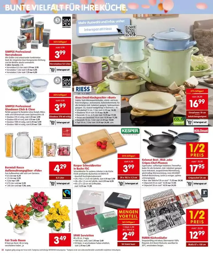 Tolles Angebot für Schnäppchenjäger von 8. Jänner bis 15. Jänner 2025 - Flugblätt seite  22