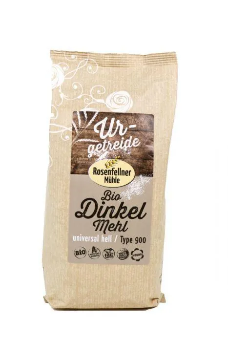 Rosenfellner Mühle Dinkelmehl Universal Hell 700g