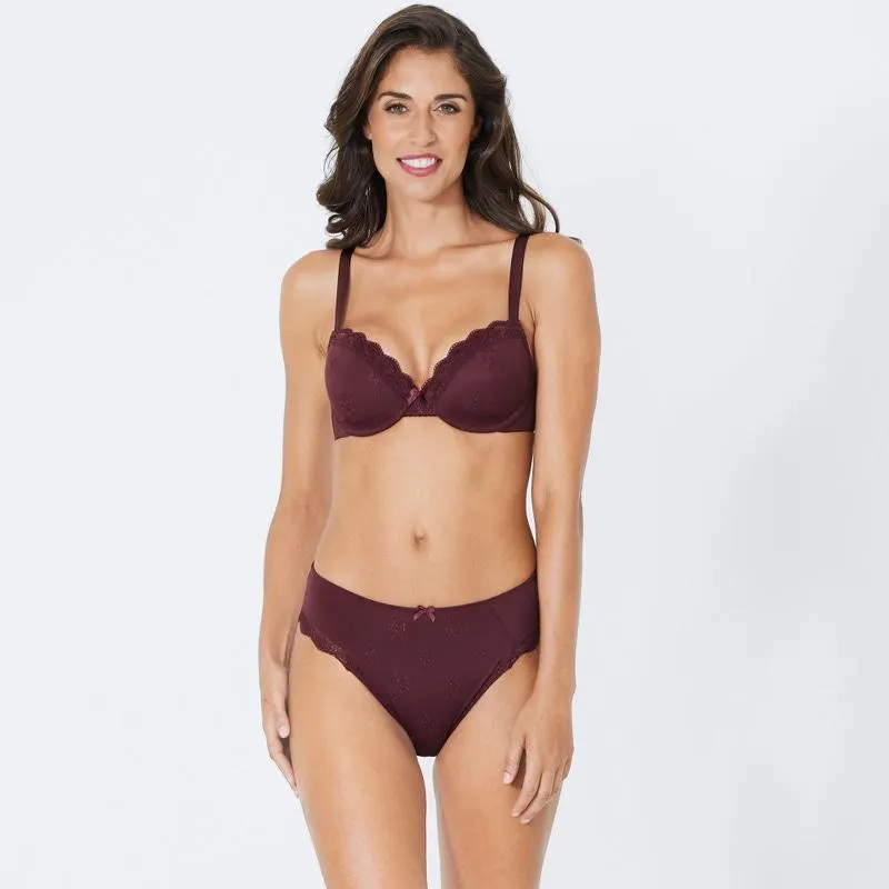 Damen-Rioslip mit Spitzendetails
