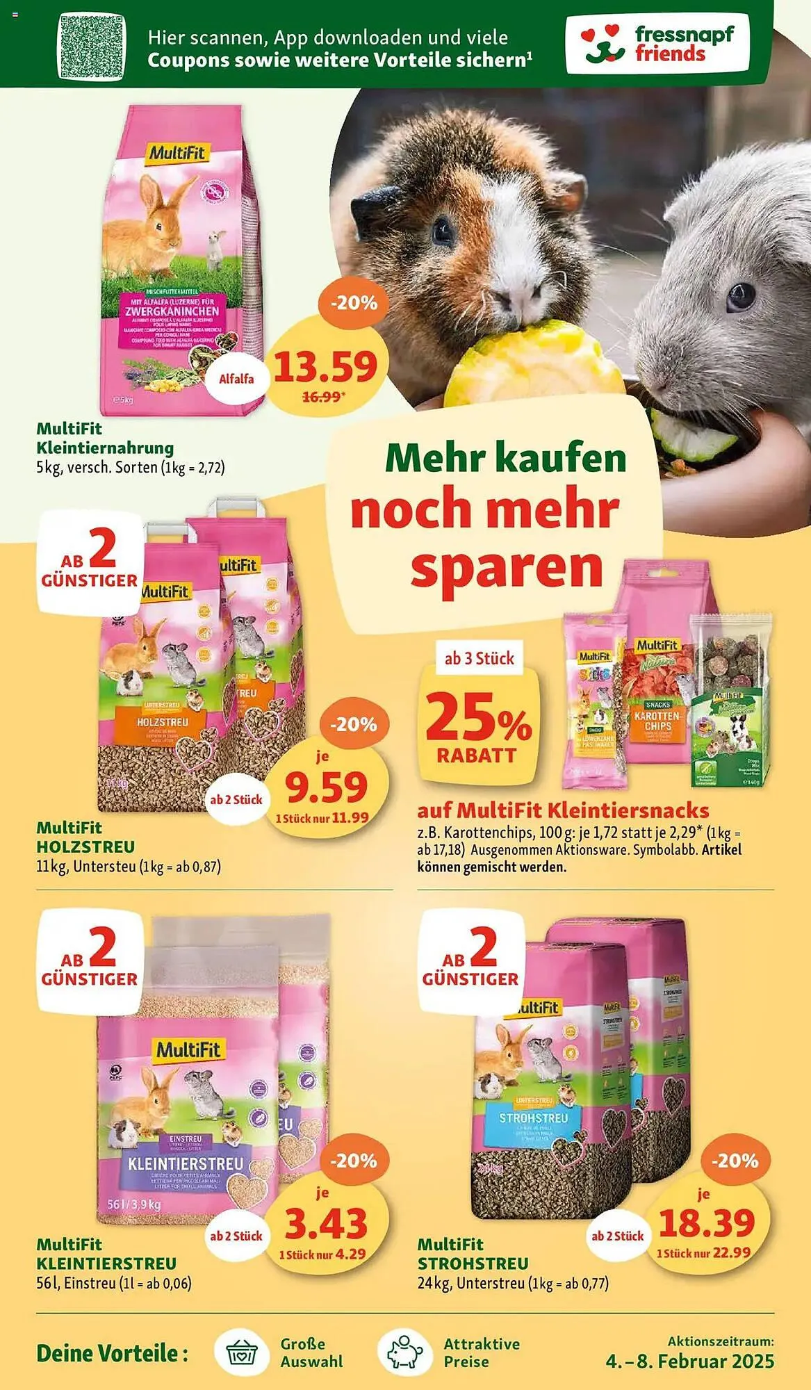 Fressnapf Flugblatt von 4. Februar bis 8. Februar 2025 - Flugblätt seite 7