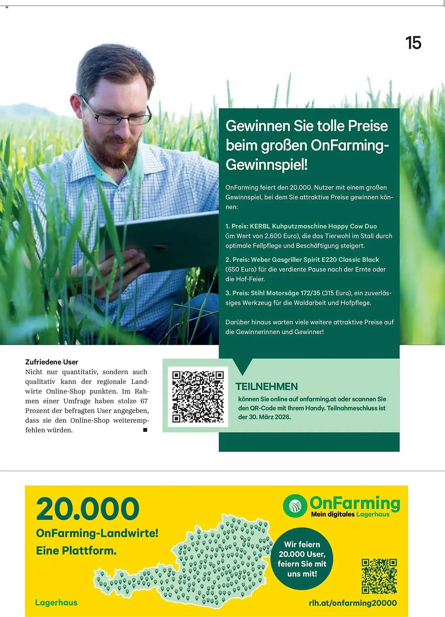 Lagerhaus Flugblatt von 2. März bis 31. März 2026 - Flugblätt seite 15