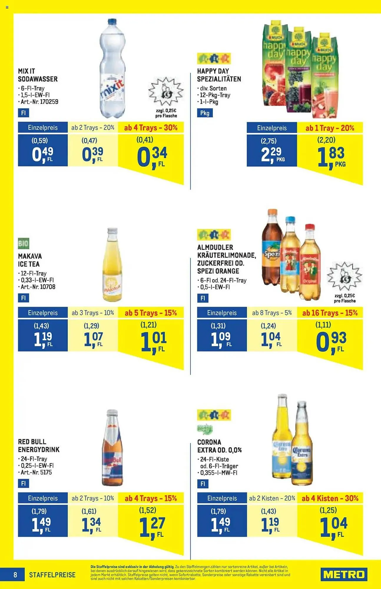 Metro Flugblatt von 16. Oktober bis 29. Oktober 2025 - Flugblätt seite  8