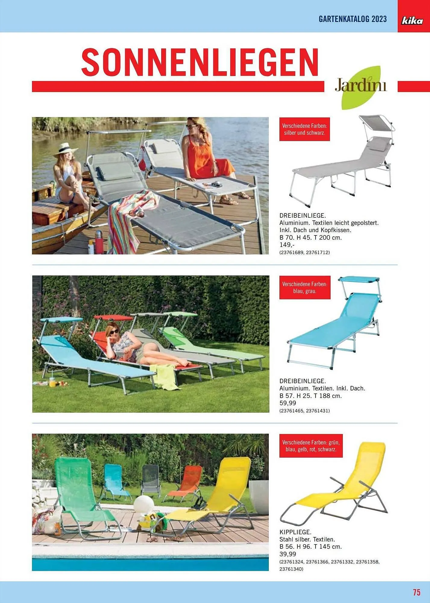 kika Flugblatt von 3. Februar bis 31. August 2023 - Flugblätt seite  75