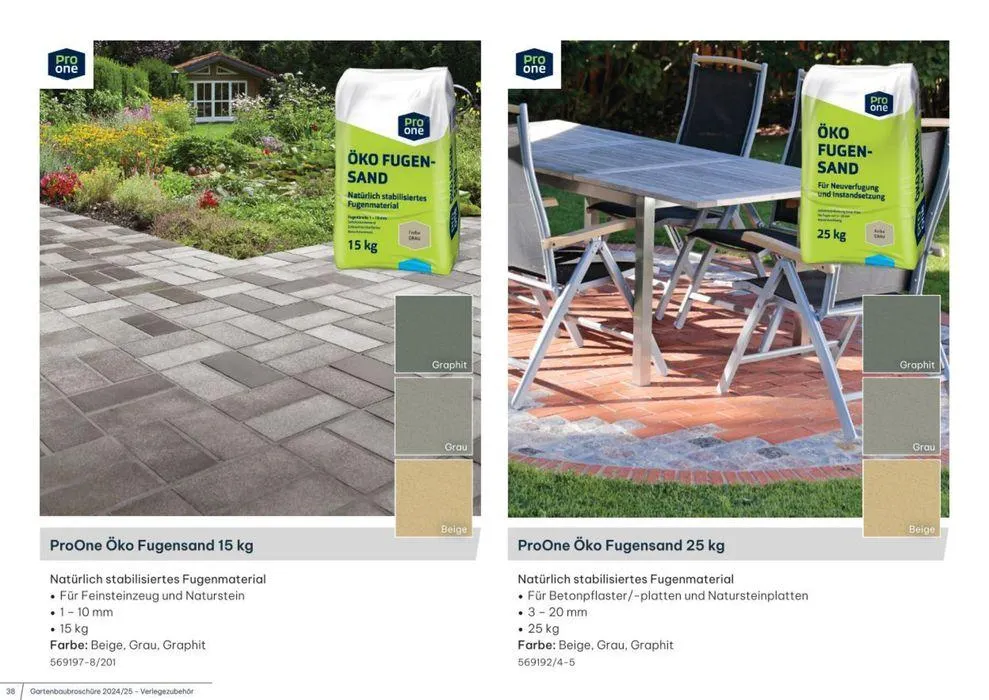 Gartenbau von 5. Juni bis 31. Dezember 2025 - Flugblätt seite  38