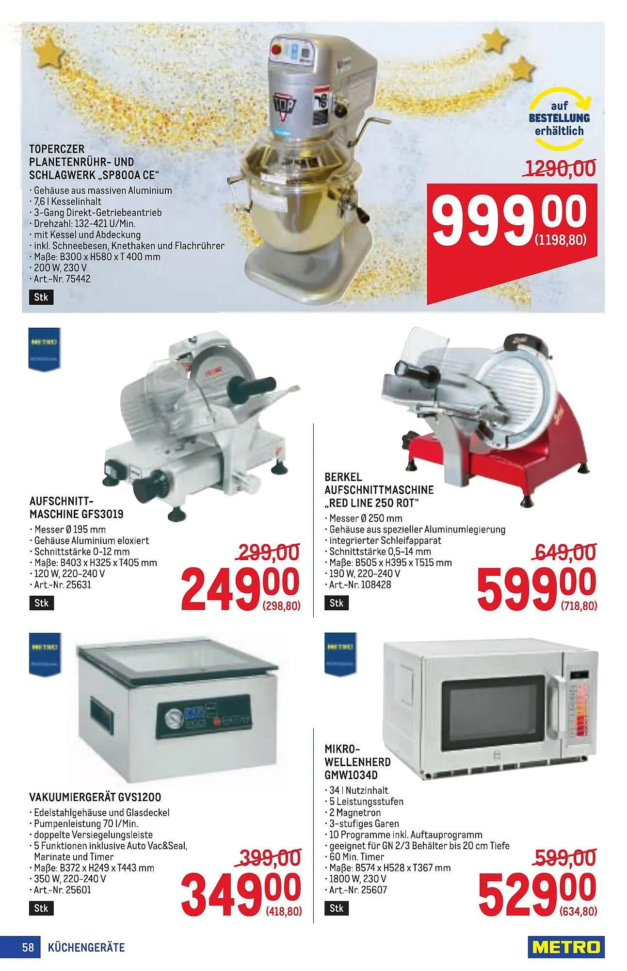 Metro Flugblatt von 11. Dezember bis 7. Jänner 2026 - Flugblätt seite  58